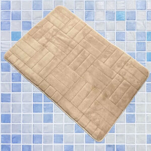 Memory Foam Bathroom Rug Mat 30X20, Ultra Soft and Absorbent Bath Mat, Machine W